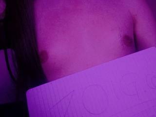 My lighting is bad and my handwriting\'s awful but I\'m real! 