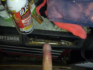 I can clear off the top of my tool box and bend some hot sexy woman over it.
Volunteer?
