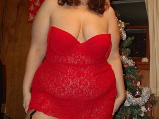 Any you naughty boys and girls want to stuff Naughty V's stockings for her???