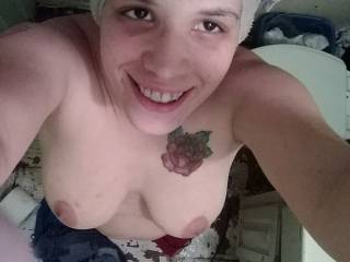 Fresh out the shower all clean.....time to get dirty again ;)