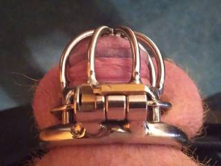 My first day in chastity, Dec 10, 2020