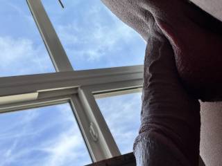 Suck me hard as we admire the view and hope to be spotted.