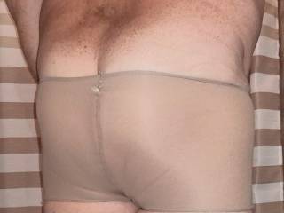 My ass in my pantyhose undies what would you do?