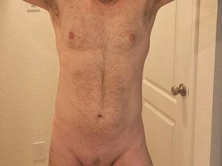 Posing nude in my home for pics.