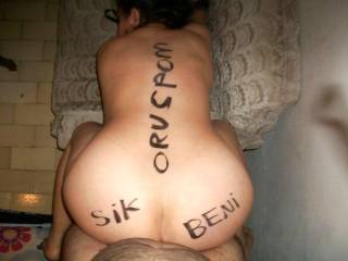 This is Yasemin my old Turkish wife