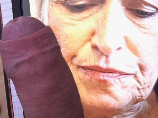 Marie loves to see my bog cock on her face. Anyone else?