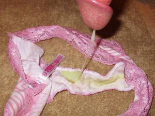 Cum on Wife\'s panties