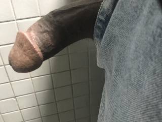 Had to take it out in the mall restroom, got horny