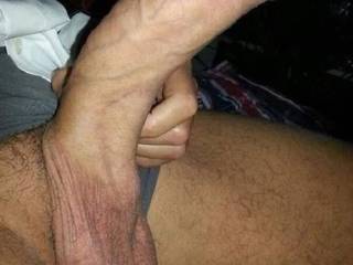 My huge uncut cock