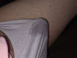 Purple Glitter Panty Play#3