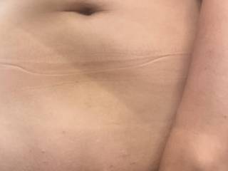 Part of the Ashley flashing at Walmart series.