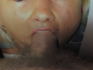 Down her throat! Some big dick for this very hot chick - Silvie001