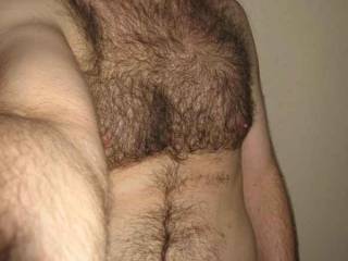 My nekkid hairy body