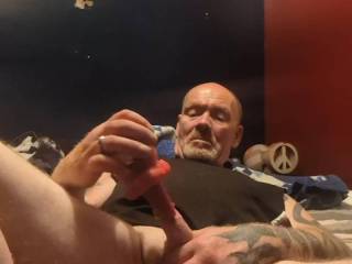 Juste playing with my tiny cock cause I\'m feeling pretty horny.
