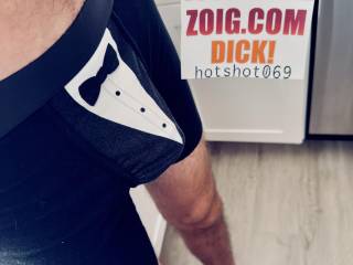 Always ready to be formal for the party.