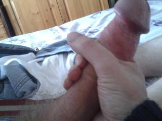 Any of you ladies wanna hold my cock.