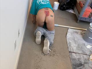 It was bring your SLUT to work day, EVERY COMPANY SHOULD HAVE THIS DAY!!!!
