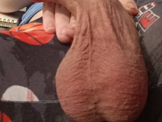 My average cock and big full balls