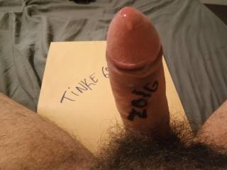 Genuine ZOIG user\'s cock.
With a pre-cum drop on top.