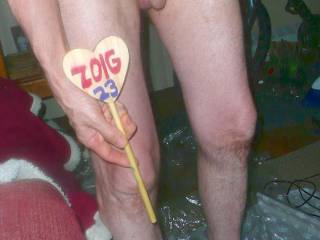 My dick as I stand near my recliner with a splat mat on the floor. Camera is a Z3.