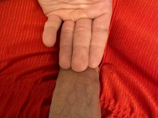 My cocks thickness. 3 fingers