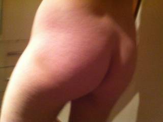 my ass, slightly red for unknown reasons