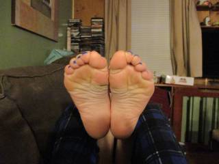 lovely toes and soft soles