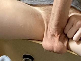 Knock on Wood ….hope no one notice at work, that I’m horny!