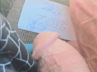 Was playing around outside with my cock  till someone came up on me glad he didn\'t see me