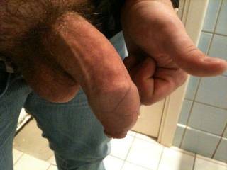 Nice uncut cock you have - would love to play with it and that skin