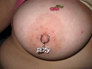 Do u like my new body jewelry its non pierced so no needles touch my hard nipples is it sexy or not?