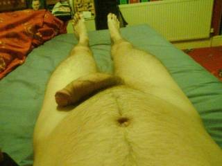 laying on my bed naked, wut u think ladies/