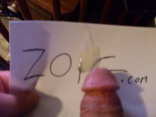 I was trying to dot the "i" Anybody want some of my cum?