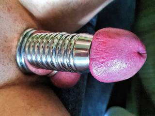 I think there is some metal on my cock 🤔