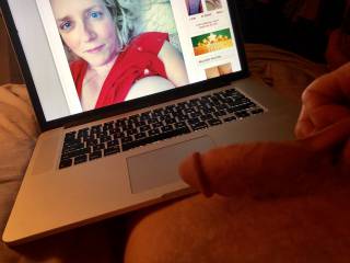 Massaging my balls as I lust for seabush.