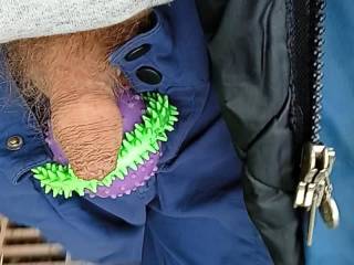 As l said I'd show you a new way of taking balls 'away' from shaft...
I call it my 'balls, balls'