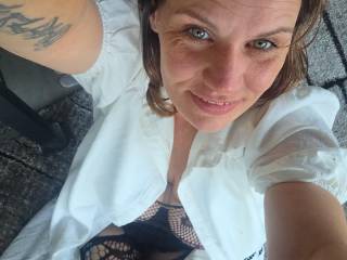 I was on my front porch trying to sneak in a sexy photo.