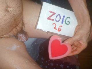 A frontal view of my lubed as I continue to sit on my desk chair some time after some toy play. A T3 camera was used.