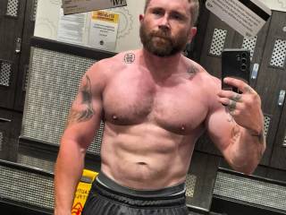 Gym selfie