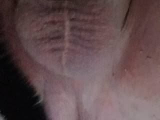 My Big Black Wire Brush Rubbing My Ass And Asshole For Your Pleasure