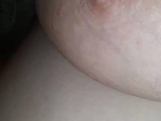 Playing with my friend's nipple