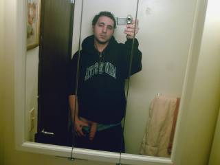 Quick snapshot of myself in my bathroom 1.19.12