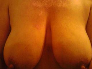 My girlfriend\'s friend showing us her huge natural titties.