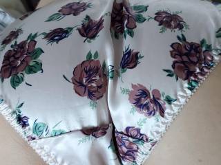 stare at my satin ass until you cum for me
