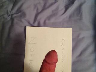 Proof I am real