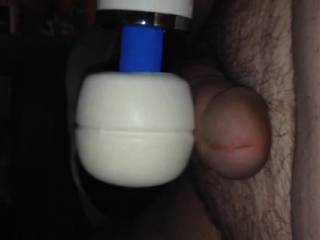 Horny after gym and used my magic wand