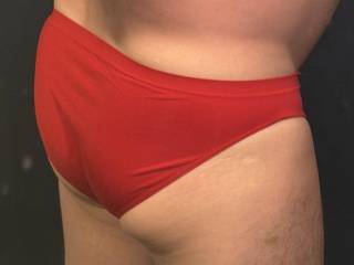My ass in red panties
