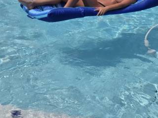 Keeping that body tanned for her boyfriend