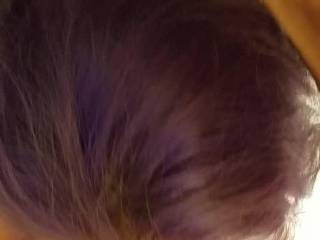 I love giving my hubby serious lip service. I especially love it when Antonio give me a weeks worth of his yummy spunk.Also he loved my anime purple hair. silky smooth soft long hair.. His hair is all sky blue.He does look damn hottie.