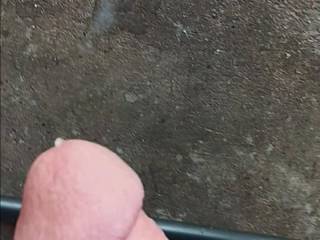 After playing with my cock outside all day had to fire this cannon off 😜